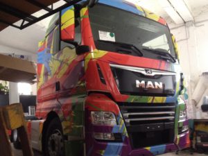 Decorazione camion